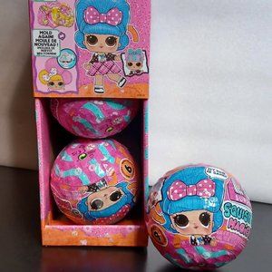 LOL Surprise Squish Sand Magic hair Mystery Ball